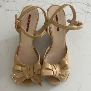 Prada bow-tie heel